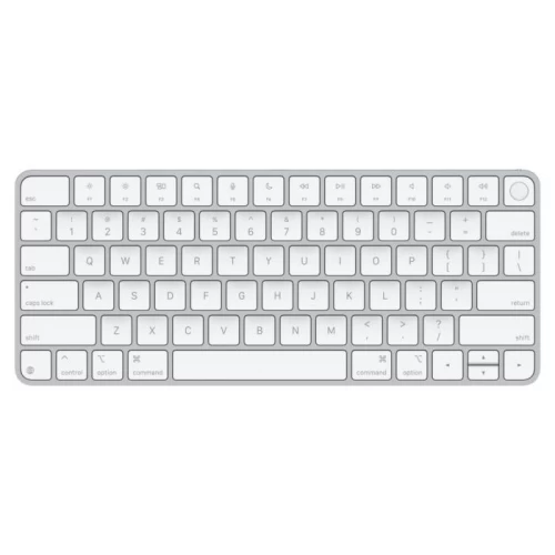 Беспроводная клавиатура Apple Magic Keyboard with Touch ID для Mac моделей с Apple Silicon (английский) — белый/серебристый