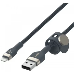 Belkin BoostCharge Pro Flex כבל Lightning ל-USB-A באורך 1 מטר (כחול)