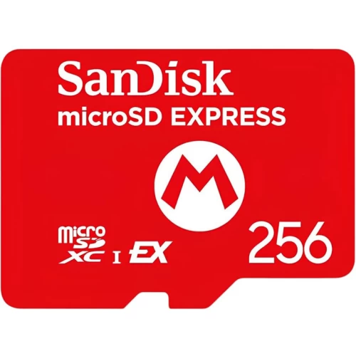 SanDisk Micro SD Express Memory Card for Nintendo Switch 2 with 256GB Capacity
