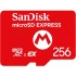 SanDisk Micro SD Express Memory Card for Nintendo Switch 2 with 256GB Capacity
