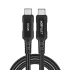Charging Data Cable C4-03 (USB-C to USB-C) 100W Black
