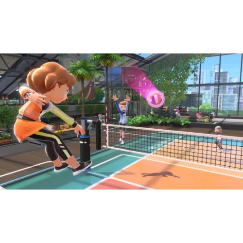 באנדל קונסולת משחק נינטנדו סוויץ' Nintendo Switch 32GB מהדורת הספורט Sports Edition עם ג'וי קון Joy Con אדום וכחול