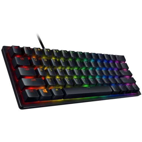 Игровая проводная клавиатура Huntsman mini Red Switch — черный