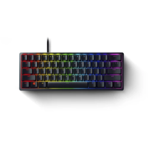 Игровая проводная клавиатура Huntsman mini Red Switch — черный
