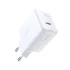 מטען קיר Fast Charge A1 PD3.0 20W (1xUSB-C) – שקע EU בצבע לבן