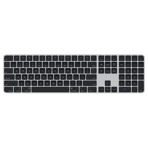 Apple Magic Keyboard with Touch ID and Numeric Keypad for Mac models with Apple Silicon USB-C (English) — Black/Silver