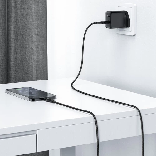 Кабель для зарядки и передачи данных C4-01 (USB-C на Lightning)