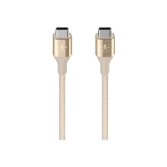 Belkin MIXIT↑ DuraTek כבל USB-C ל- USB-C באורך 1.2 מטר (זהב)