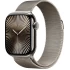 Apple Watch Series 10 GPS 42 мм + Cellular в цвете Natural Titanium с ремешком Natural Milanese Loop — Один размер (2024)