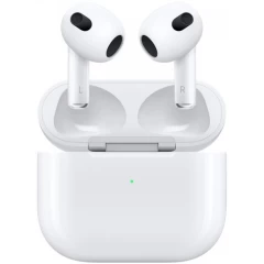 אוזניות אלחוטיות Apple AirPods 3 - כולל מארז טעינה בחיבור Lightning