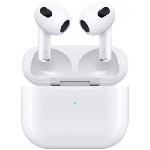 אוזניות אלחוטיות Apple AirPods 3 - כולל מארז טעינה בחיבור Lightning