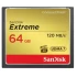 כרטיס זיכרון SanDisk 800x Extreme Compact-Flash בנפח 64GB