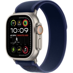 Apple Watch Ultra 2 49mm GPS + Cellular в цвете Natural Titanium Case с ремешком Blue Trail Loop S/M (2024)