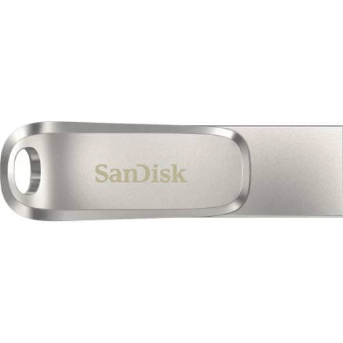 SanDisk Ultra Dual Drive Luxe USB 3.1 Type-C портативная память с емкостью 32ГБ — серебристый цвет