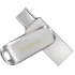SanDisk Ultra Dual Drive Luxe USB 3.1 Type-C портативная память с емкостью 32ГБ — серебристый цвет