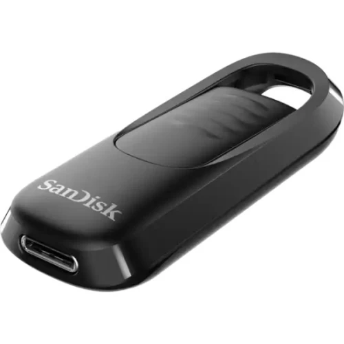Портативная память SanDisk Ultra Slider USB 3.2 Type-C  емкость 256 ГБ