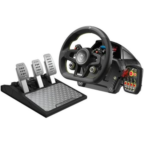 מערכת הגה ודוושות Turtle Beach VelocityOne Race לקונסולות Xbox Series X|S, Xbox One ולמחשב אישי (PC)