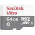 כרטיס זיכרון SanDisk Ultra MicroSDXC כרטיס זיכרון ללא מתאם בנפח 64GB