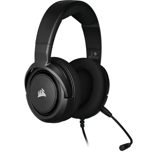 Наушники для игр Corsair HS35 Stereo Gaming Headset Carbon, черные