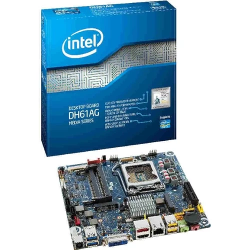 Intel LGA1155 DH61AG_USE Thin Mini ITX Motherboard – Second Hand