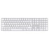 Apple Magic Keyboard with Touch ID and Numeric Keypad for Mac with Apple Silicon USB-C (Arabic/English) — White/Silver