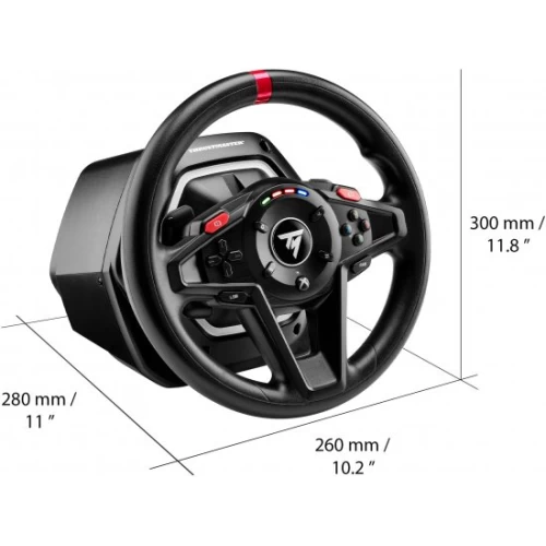 Рулевое колесо Thrustmaster TX-RW Leather Edition с педалями для Xbox One, ПК