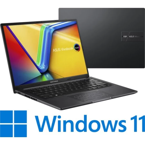מחשב נייד אסוס Asus Vivobook 14.0" 24GB 1TB Black (Win 11 Home)