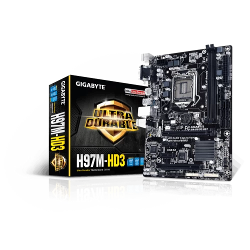 Gigabyte LGA1150 GA-H97M-HD3 motherboard
