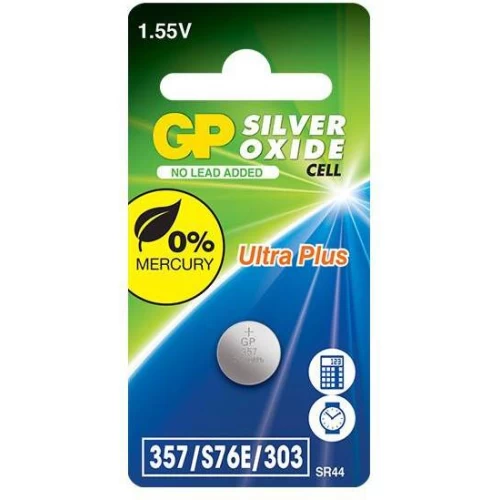 Watch Battery GP 303-A1 (303, D303, V303, SB-A9, SR44, SR44SW)