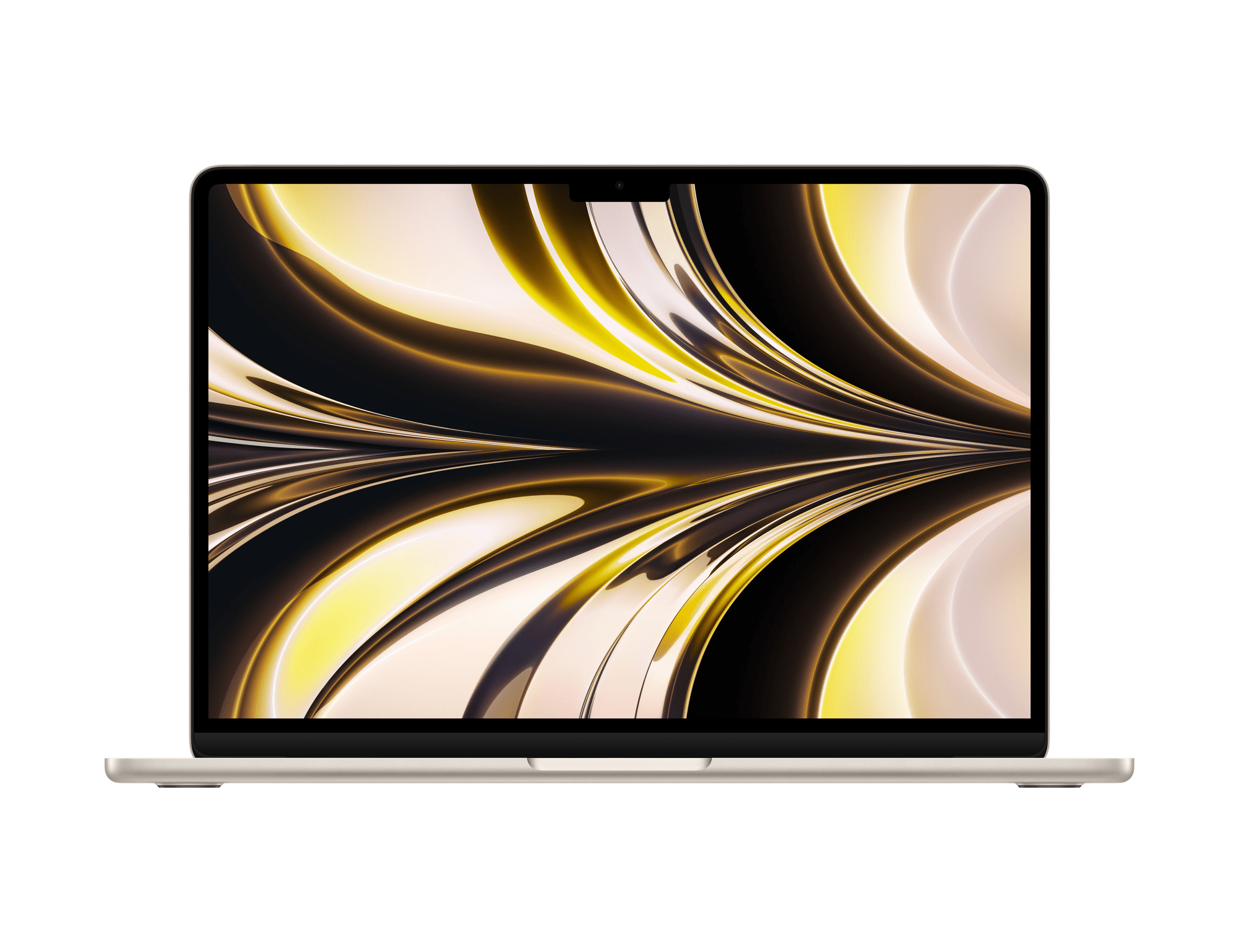 מחשב נייד Apple MacBook Air 13 M2 (Mid 2022) GPU 8C Z15Y000R4 Starlight (16GB)