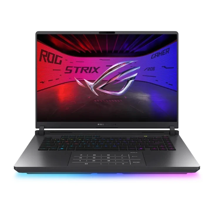מחשב נייד אסוס Asus ROG Strix G16 16" U7 255HX RTX5070Ti 32GB 1TB — (אפור) Eclipse Gray