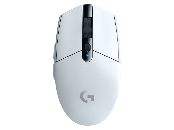 Беспроводная игровая мышь Logitech G305 Lightspeed белого цвета