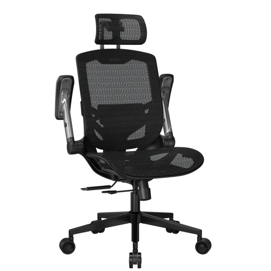 COUGAR Speeder One Ergonomic Gaming Chair with Mesh Upholstery and 135° Recline — Black