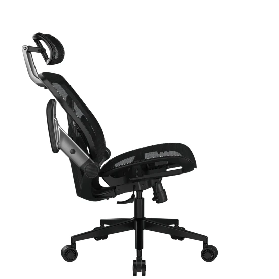 COUGAR Speeder One Ergonomic Gaming Chair with Mesh Upholstery and 135° Recline — Black
