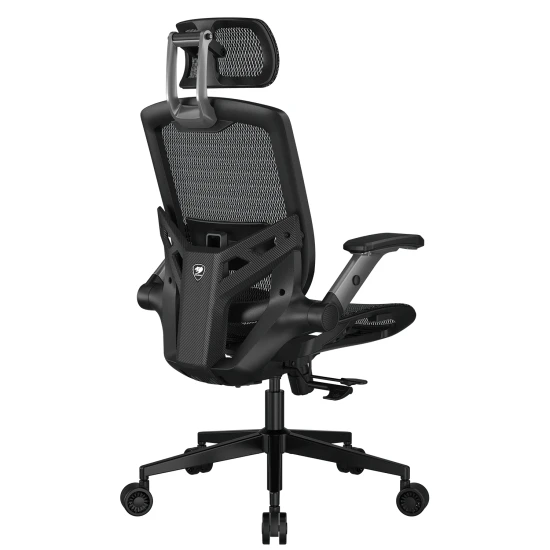 COUGAR Speeder One Ergonomic Gaming Chair with Mesh Upholstery and 135° Recline — Black
