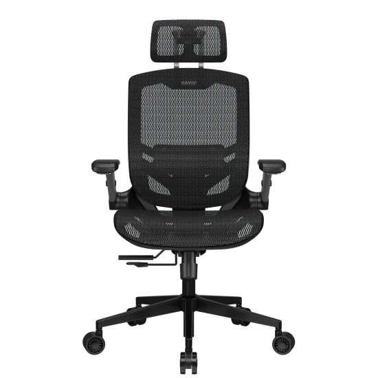COUGAR Speeder One Ergonomic Gaming Chair with Mesh Upholstery and 135° Recline — Black