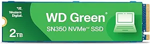 כונן SSD פנימי WD Green SN350 NVMe בנפח 2TB