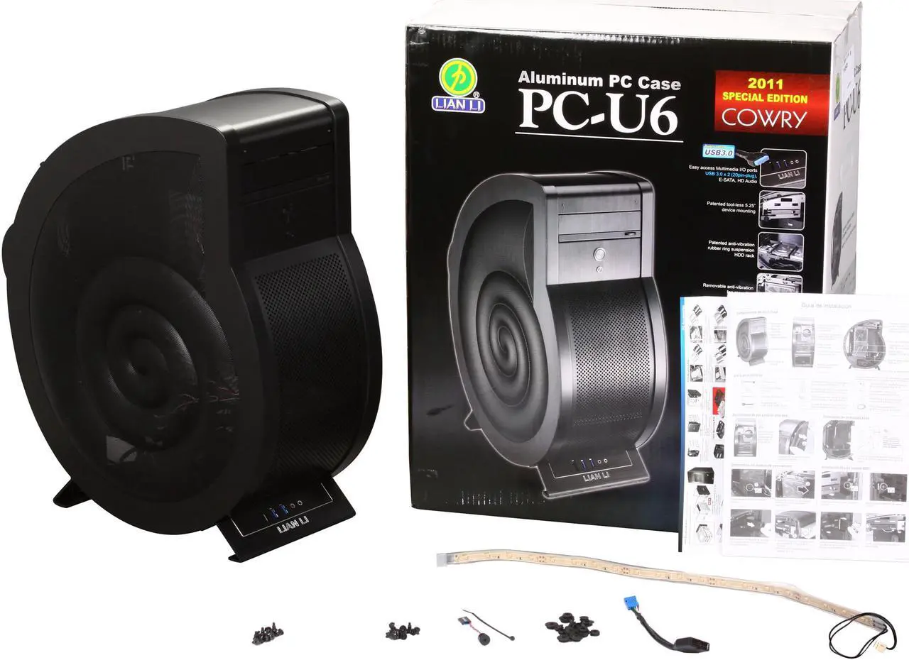 מארז Lian Li PC-U6 Mini ITX אלומיניום