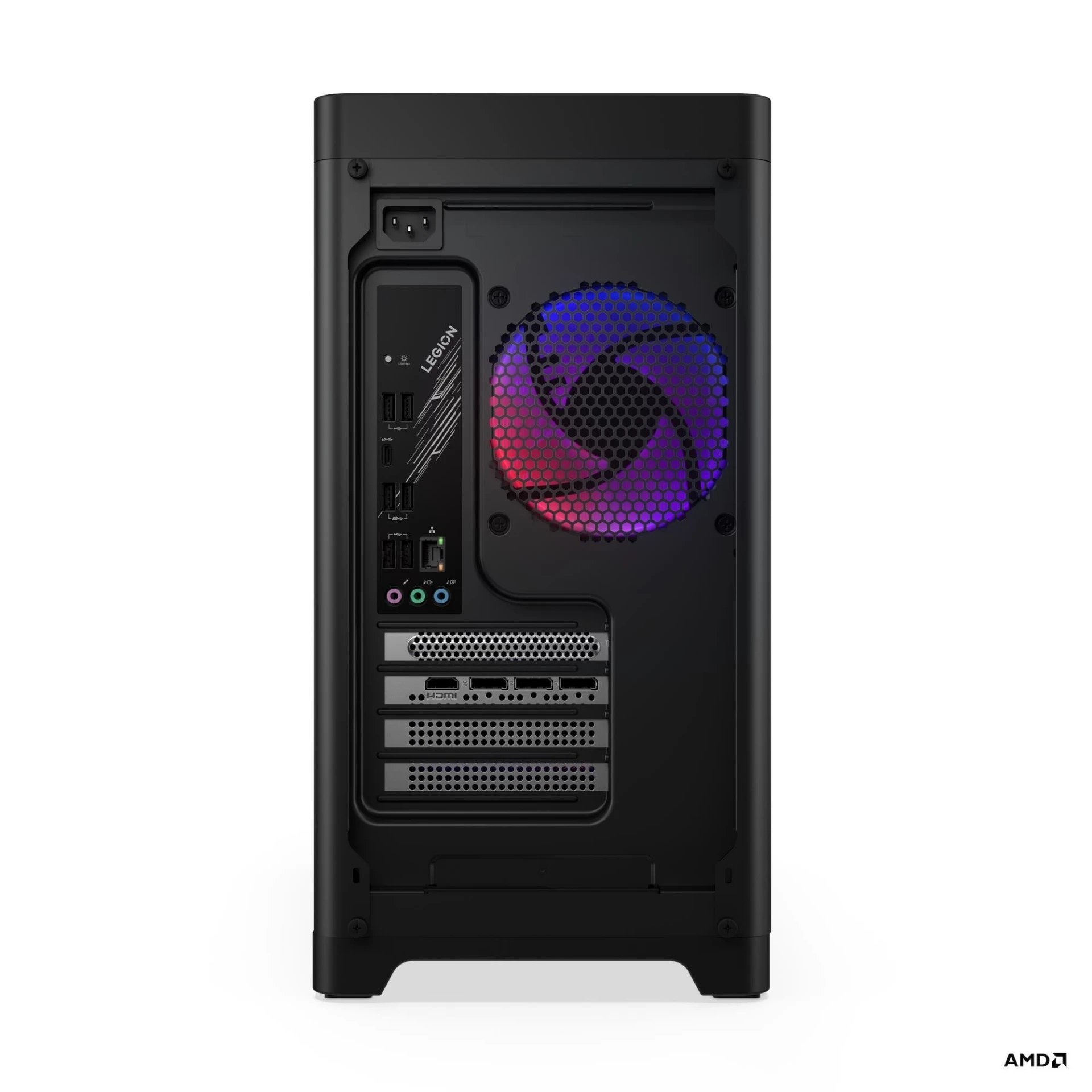 Lenovo Legion T5 30AGB10 Gaming Desktop PC Ryzen 5 7600 RTX 5060 32GB 1TB (Win 11 Home) — Eclipse Black