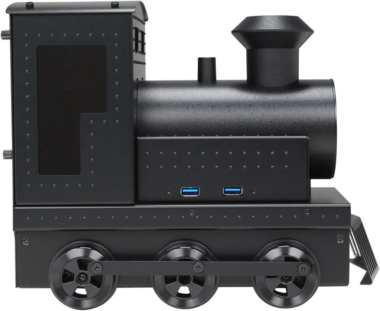 מארז Lian Li PC-CK101 Mini ITX אלומיניום (עיצוב רכבת)