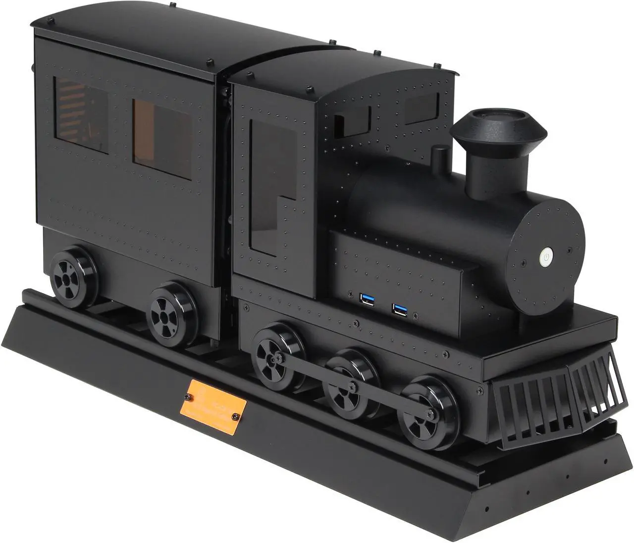 מארז Lian Li PC-CK101 Mini ITX אלומיניום (עיצוב רכבת)