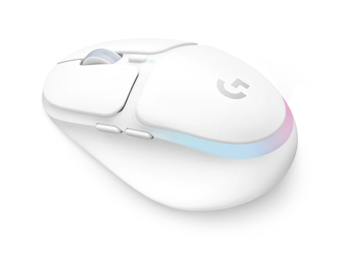 עכבר גיימינג אלחוטי לבן Logitech G705