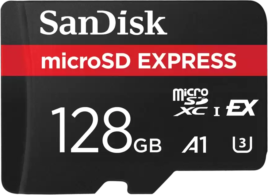 כרטיס זיכרון גיימינג SanDisk MicroSDXC Express בנפח 128GB