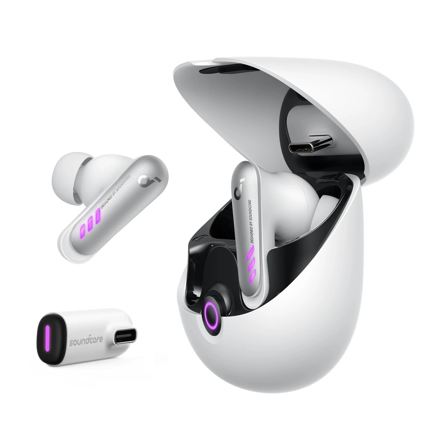 Anker Soundcore VR P10 Wireless Earbuds — White