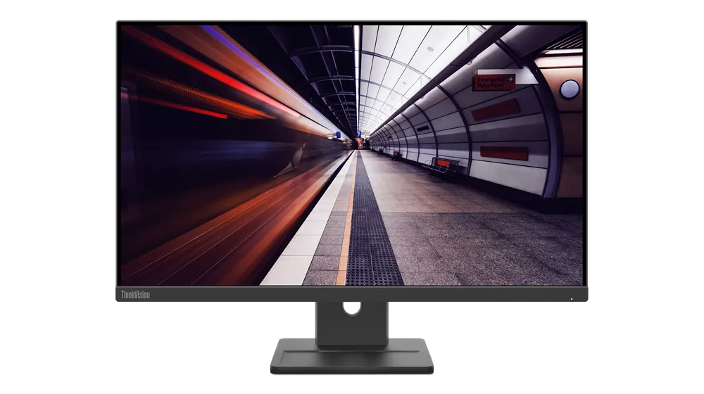 מסך מחשב Lenovo ThinkVision E24-30 23.8'' LED monitor כולל רמקולים מובנים