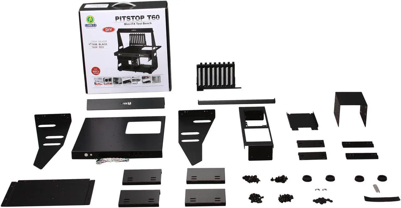 מארז / תחנת בדיקה Lian Li PC-T60B ATX / Micro ATX בצבע שחור