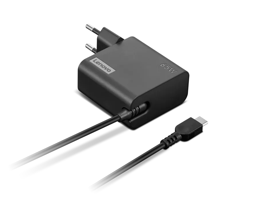 Laptop Charger Lenovo 65W USB-C Wall Adapter