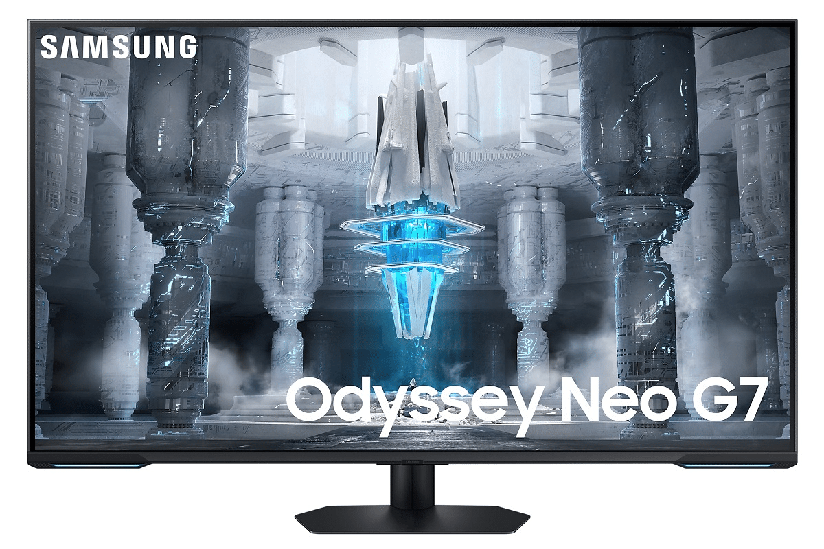 Компьютерный монитор Samsung 42.5'' SMART Odyssey Neo G7 Mini Led S43CG700NPF + пульт дистанционного управления.