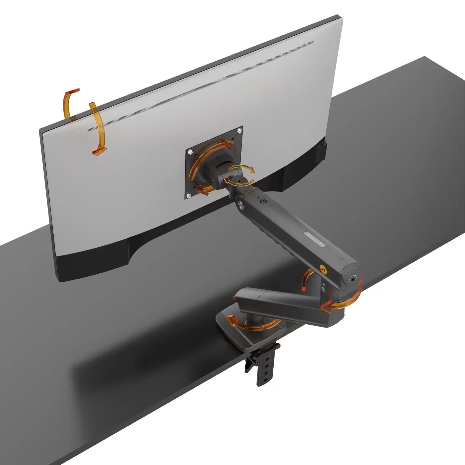Ergonomic Desktop Monitor Arm North Bayou NB A5 17″–32″ up to 9 kg