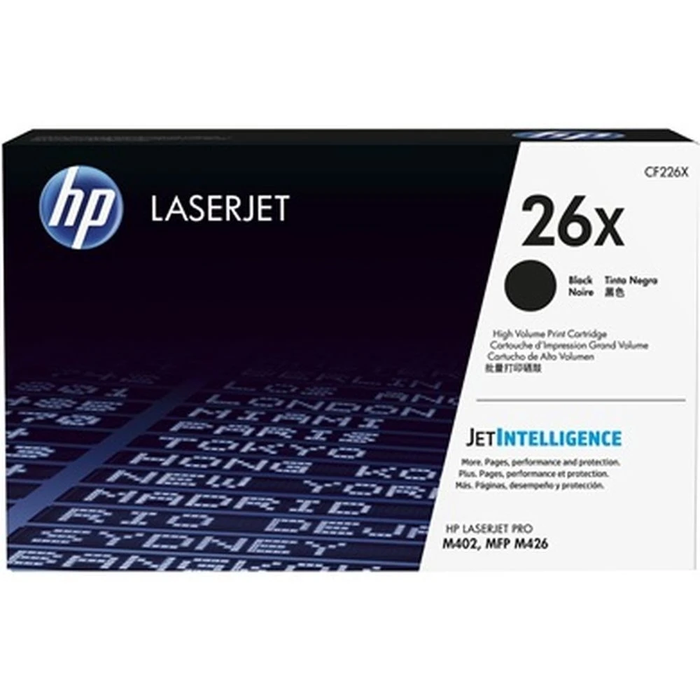 Original HP 26X Black Toner Cartridge for HP LaserJet Pro Printers
